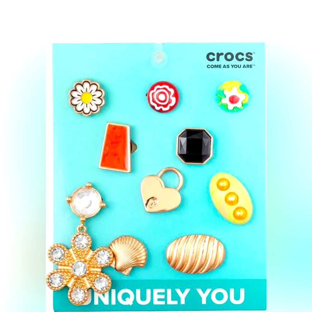 Crocs 10-Pack Shoe Charms | Jibbitz, Trendy Jewelry